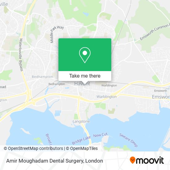 Amir Moughadam Dental Surgery map