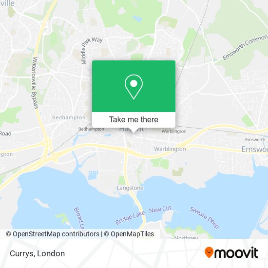 Currys map