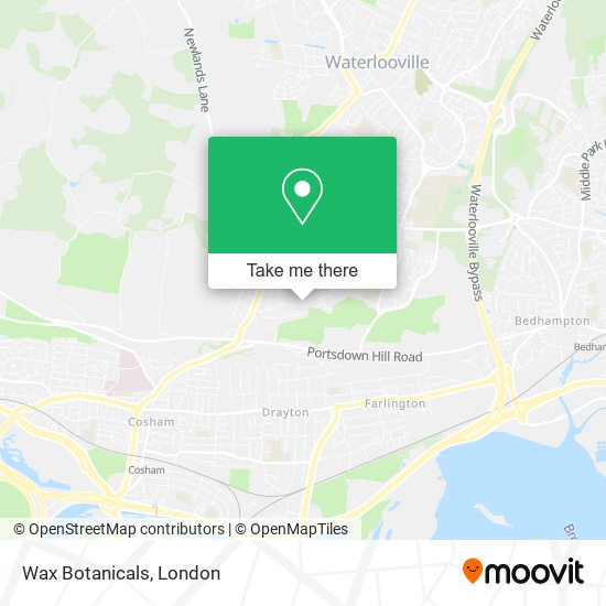 Wax Botanicals map