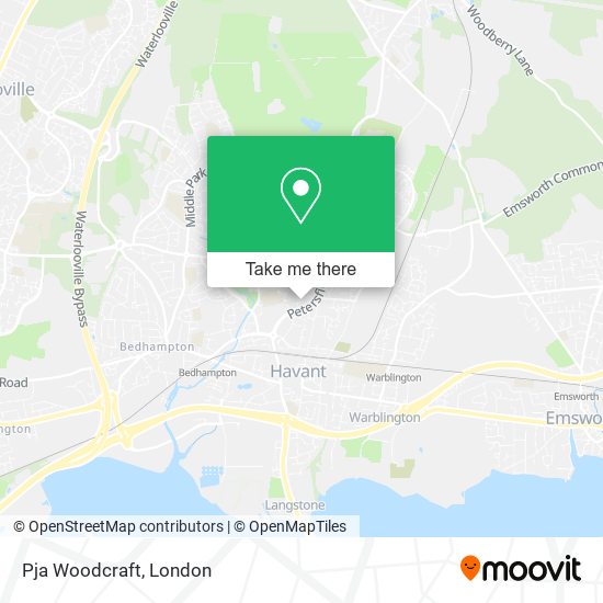 Pja Woodcraft map