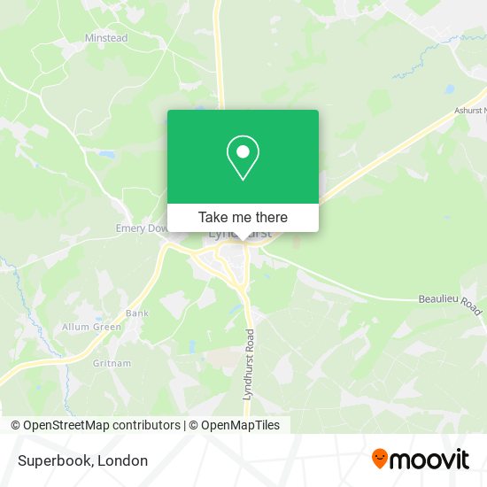 Superbook map