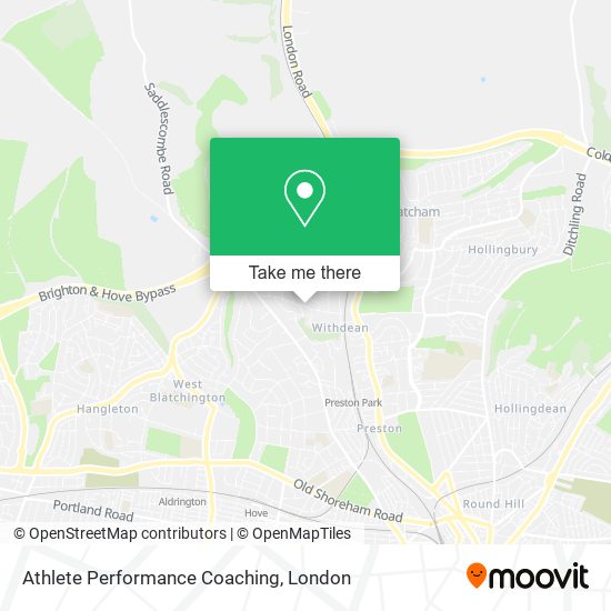 Athlete Performance Coaching map