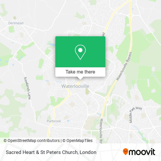 Sacred Heart & St Peters Church map