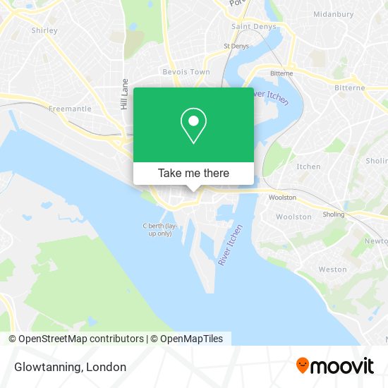 Glowtanning map