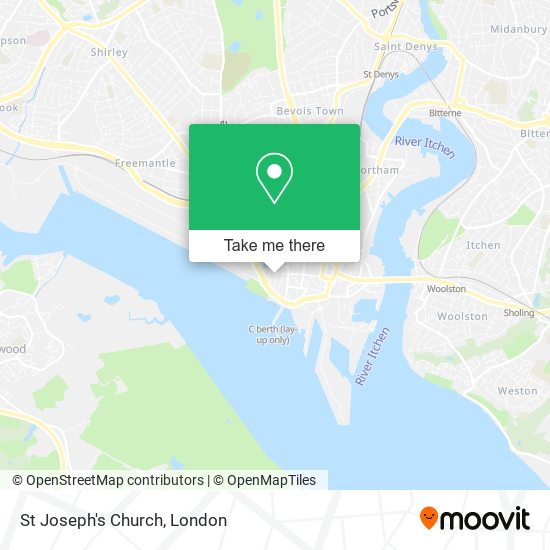 St Joseph's Church map