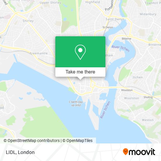 LIDL map