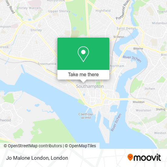 Jo Malone London map