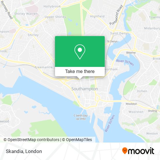 Skandia map