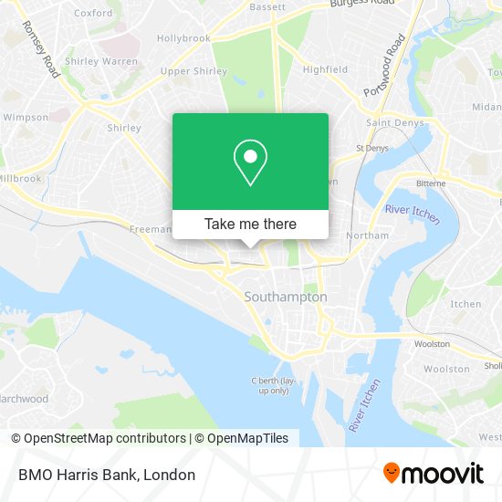 BMO Harris Bank map