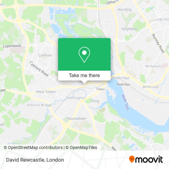 David Rewcastle map
