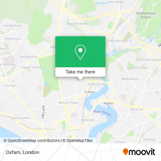 Oxfam map