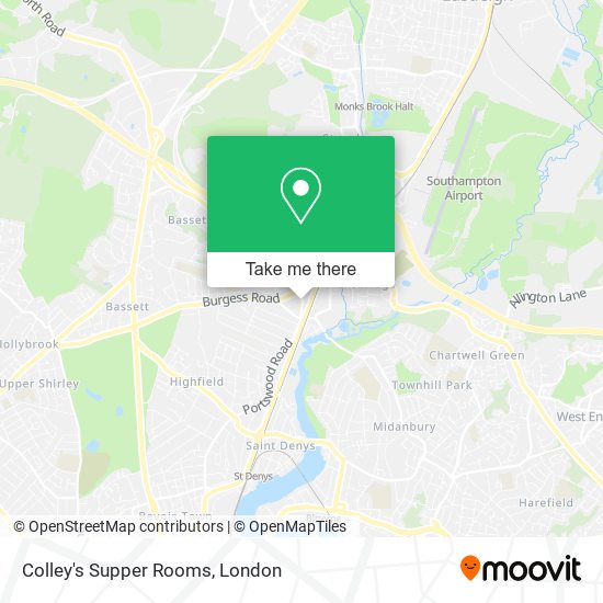 Colley's Supper Rooms map