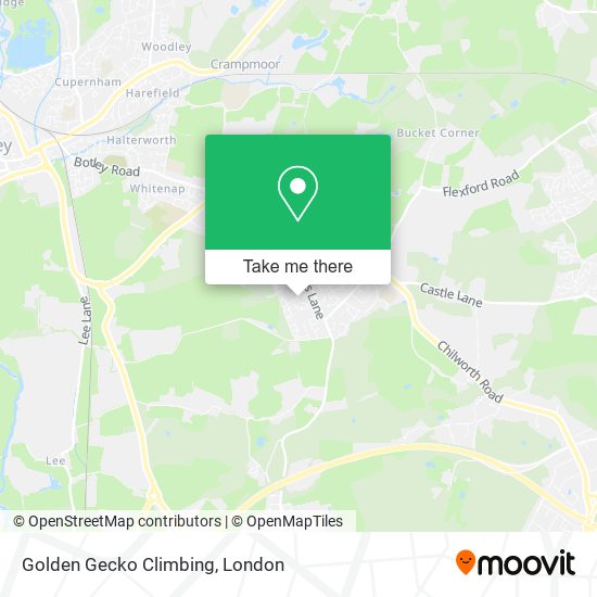 Golden Gecko Climbing map