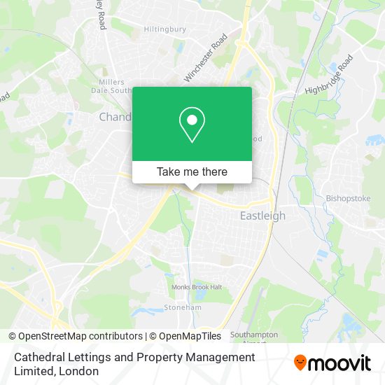 Cathedral Lettings and Property Management Limited map