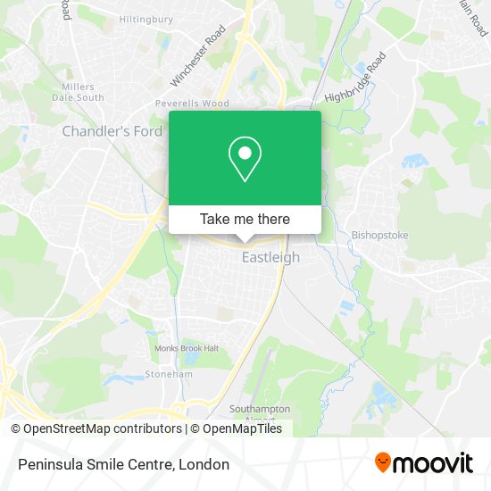 Peninsula Smile Centre map
