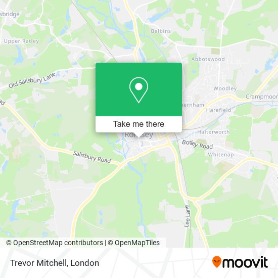 Trevor Mitchell map