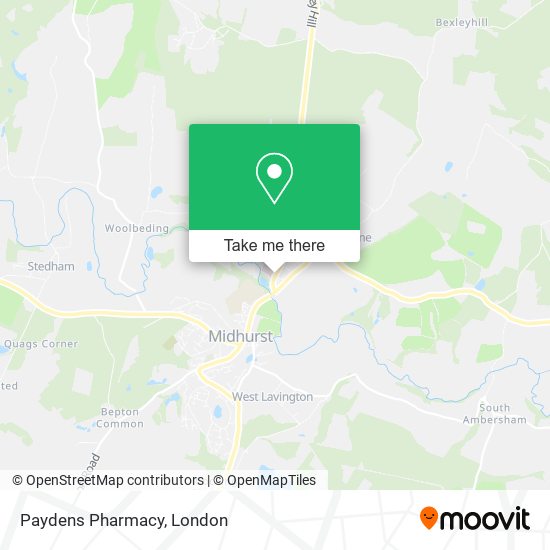 Paydens Pharmacy map