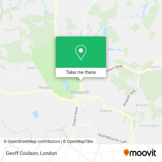Geoff Coulson map