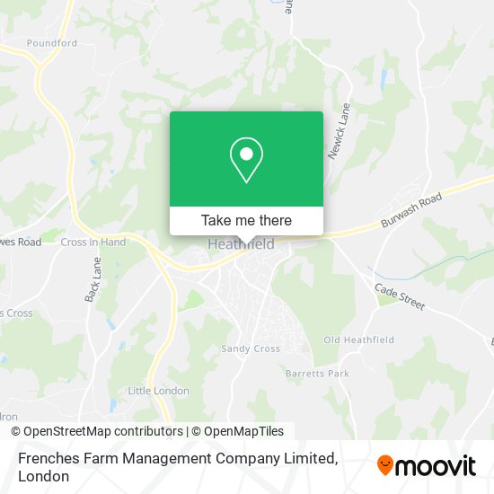 Frenches Farm Management Company Limited map