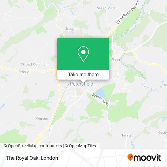 The Royal Oak map