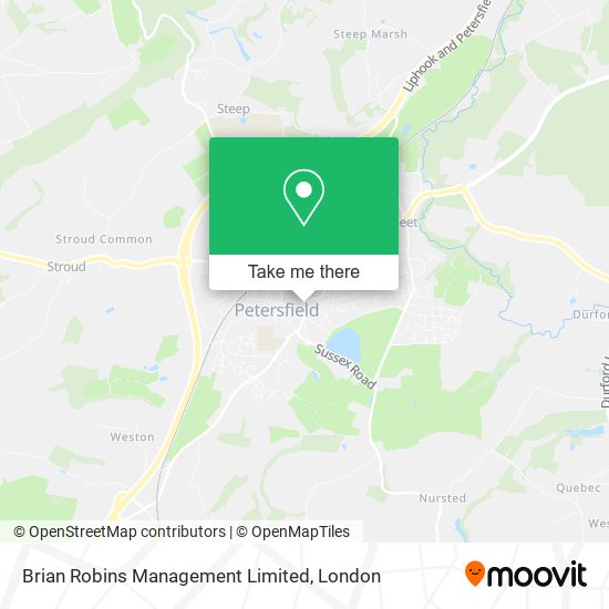 Brian Robins Management Limited map