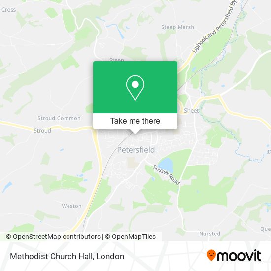 Methodist Church Hall map