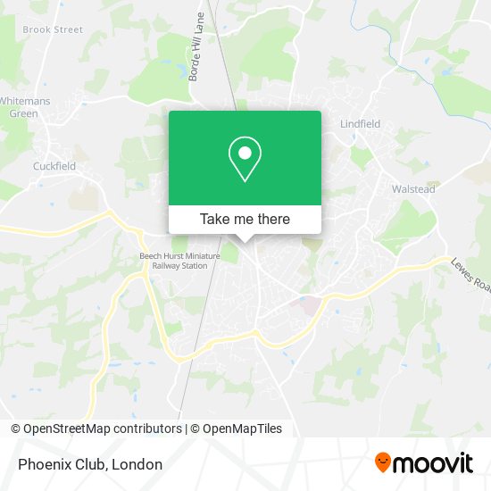Phoenix Club map