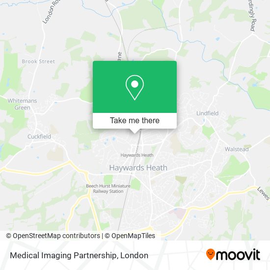 Medical Imaging Partnership map