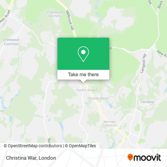 Christina War map