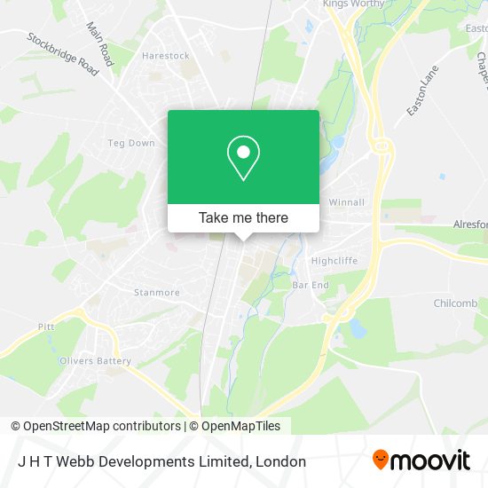 J H T Webb Developments Limited map
