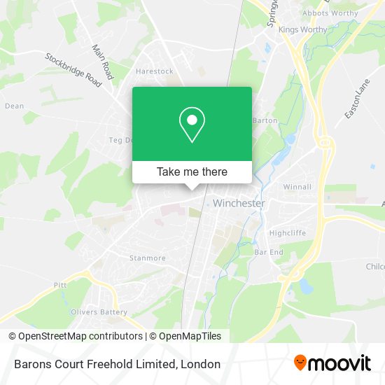 Barons Court Freehold Limited map