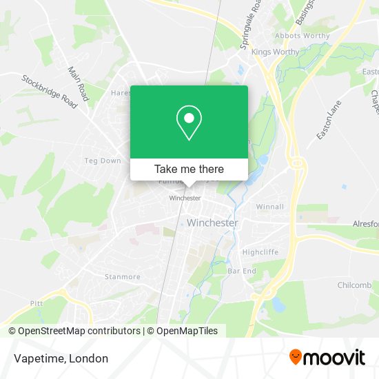 Vapetime map