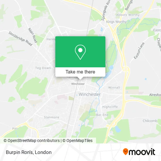 Burpin Ron's map