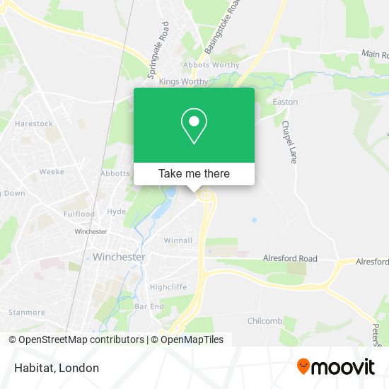 Habitat map