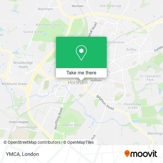 YMCA map