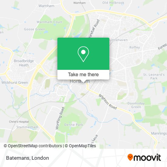 Batemans map