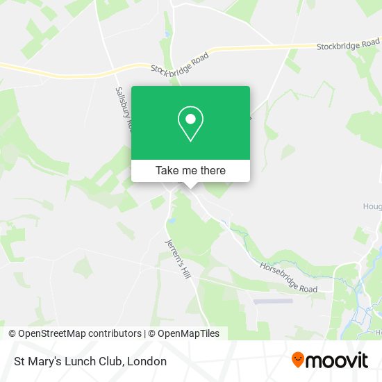 St Mary's Lunch Club map