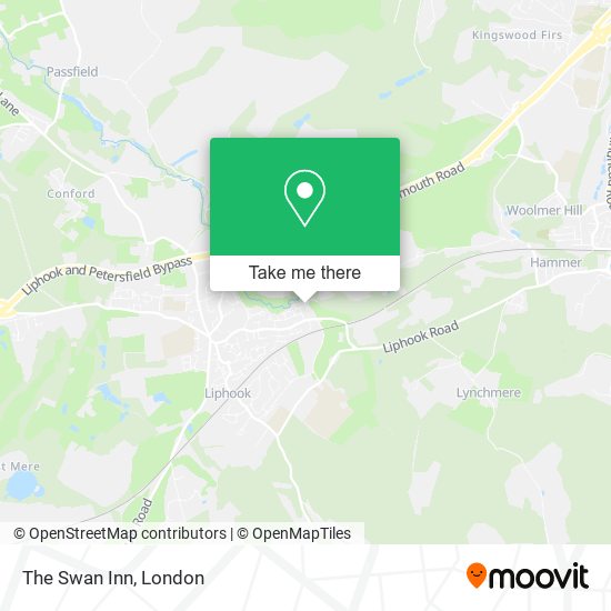 The Swan Inn map