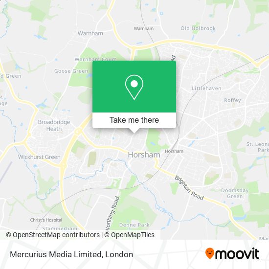 Mercurius Media Limited map