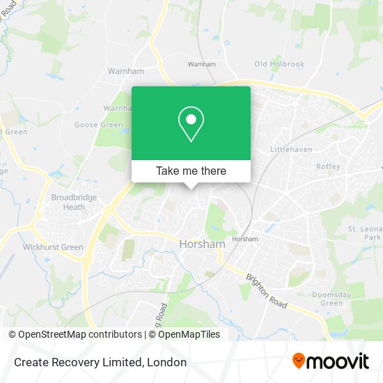 Create Recovery Limited map
