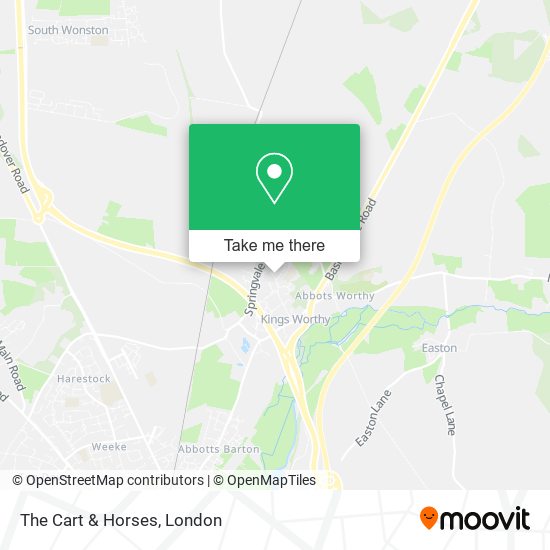 The Cart & Horses map