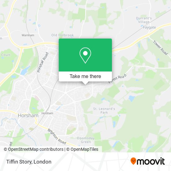Tiffin Story map