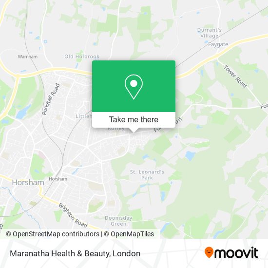 Maranatha Health & Beauty map