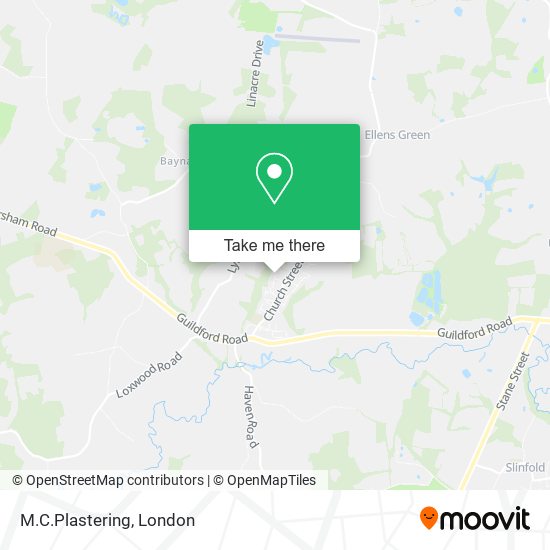 M.C.Plastering map
