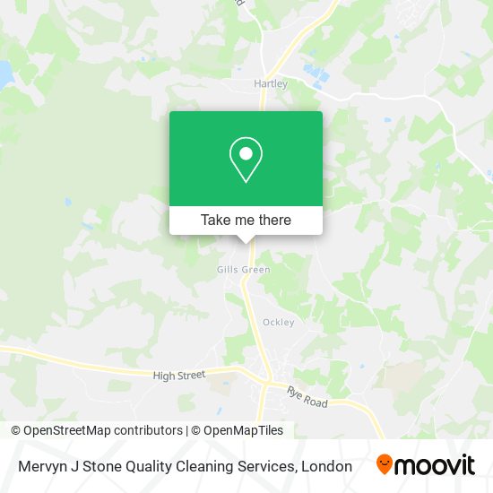 Mervyn J Stone Quality Cleaning Services map