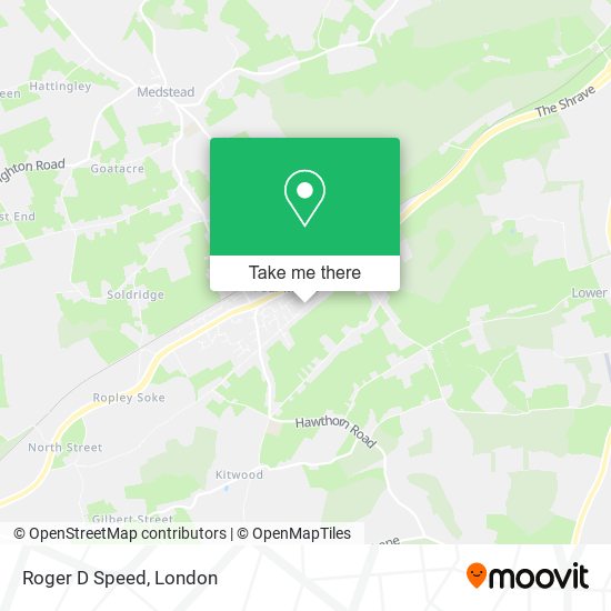 Roger D Speed map
