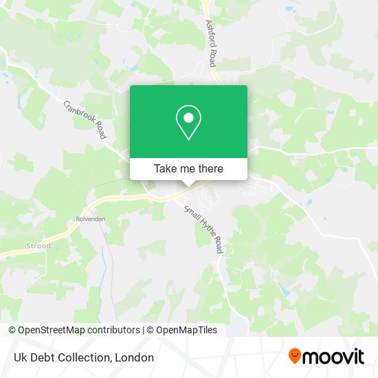 Uk Debt Collection map