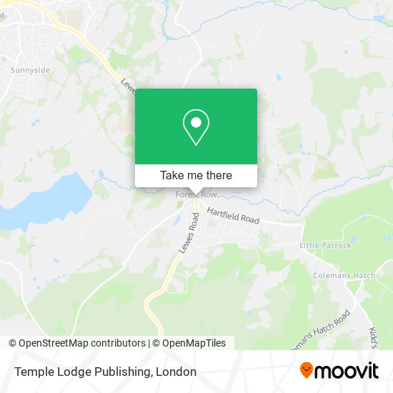 Temple Lodge Publishing map