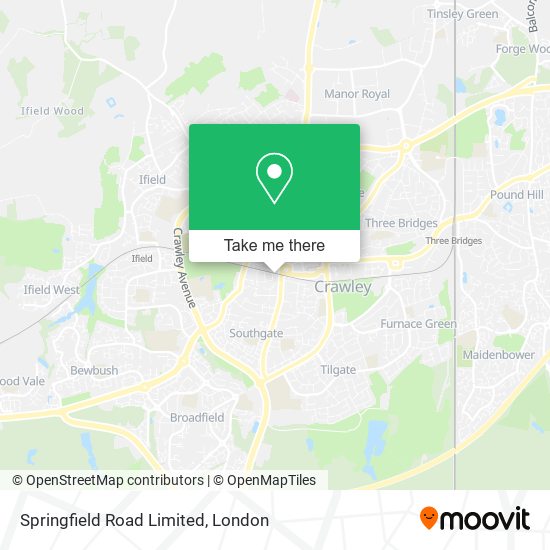 Springfield Road Limited map
