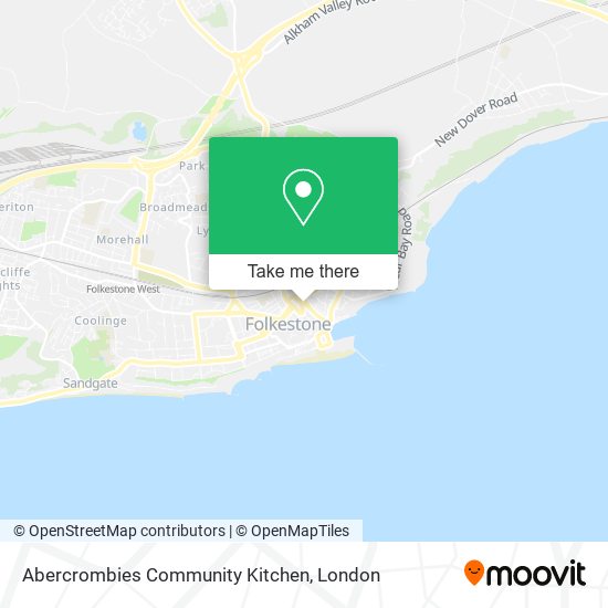 Abercrombies Community Kitchen map